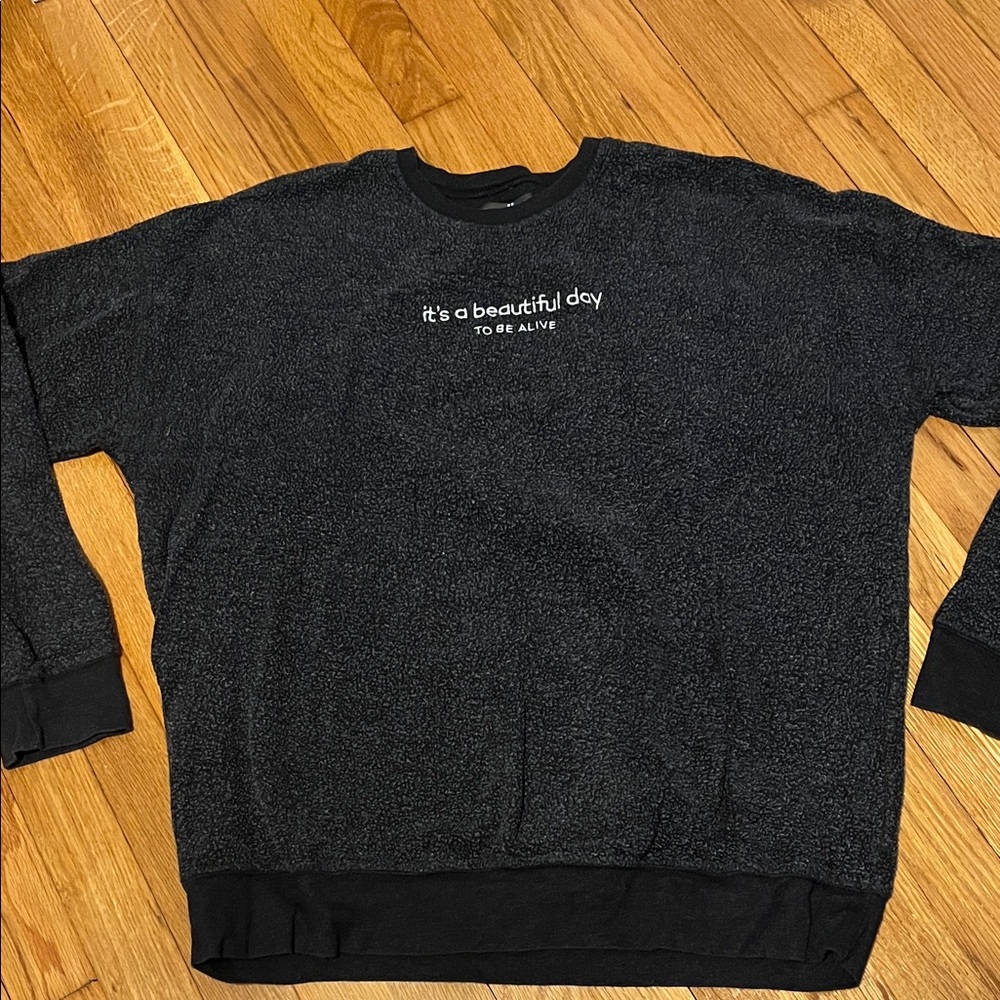 Charcoal Graphic Women's Sweatshirt